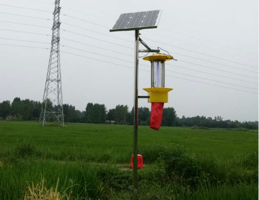 靈川縣迎來(lái)農(nóng)田“綠色衛(wèi)士”-云飛牌太陽(yáng)能殺蟲(chóng)