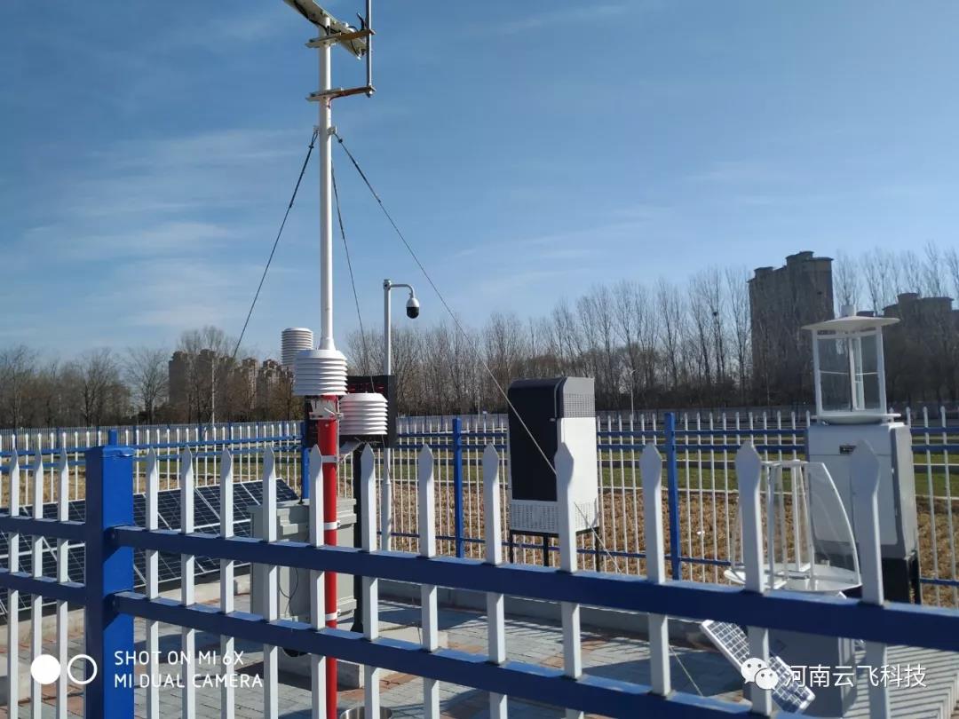 云飛科技在農(nóng)科院示范基地建設(shè)的病蟲害觀測站